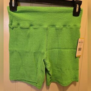 Eleven by Venus William Apple Green Allure biker shorts